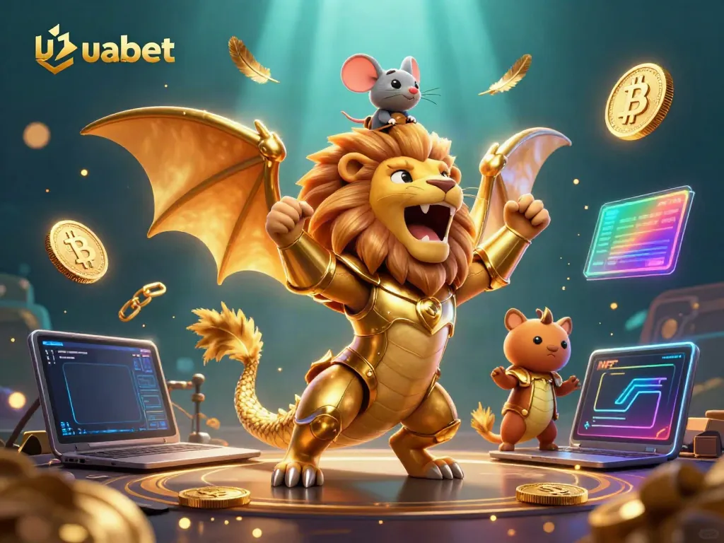 ภาพวาด 3D แสดงบาคาร่าที่ ufabet พร้อมสิ่งมหัศจรรย์ของคาสิโน