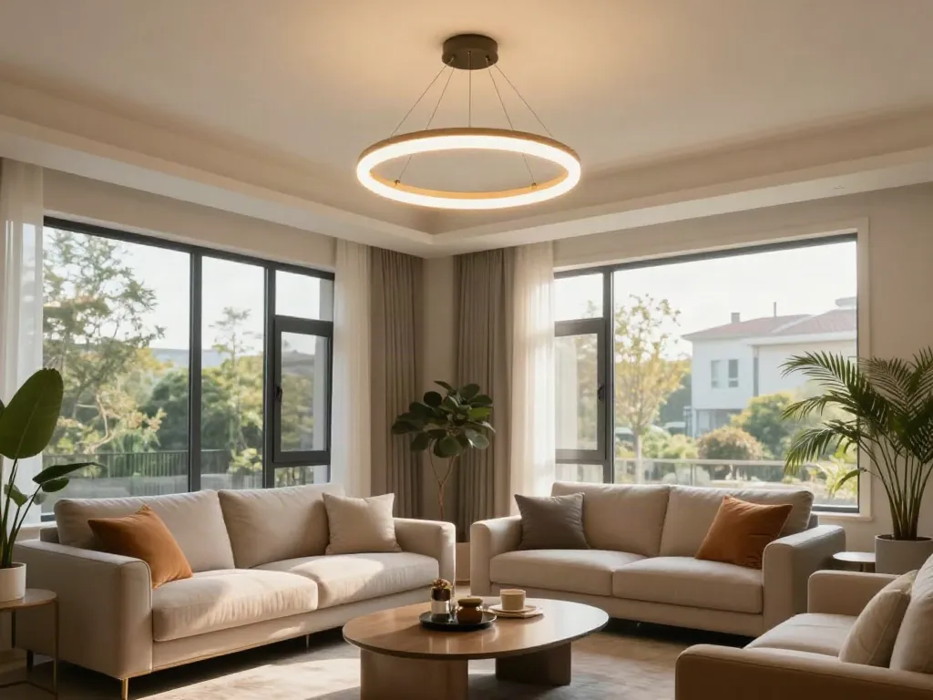 Lustre living moderne pentru decor interior, iluminat eficient și stil local.