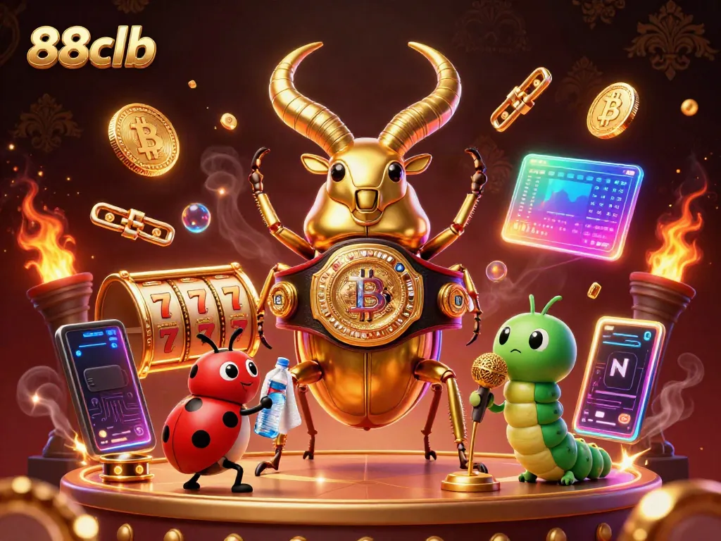 Bet on exciting moments with 88clb in a vibrant casino showdown featuring animated characters.
